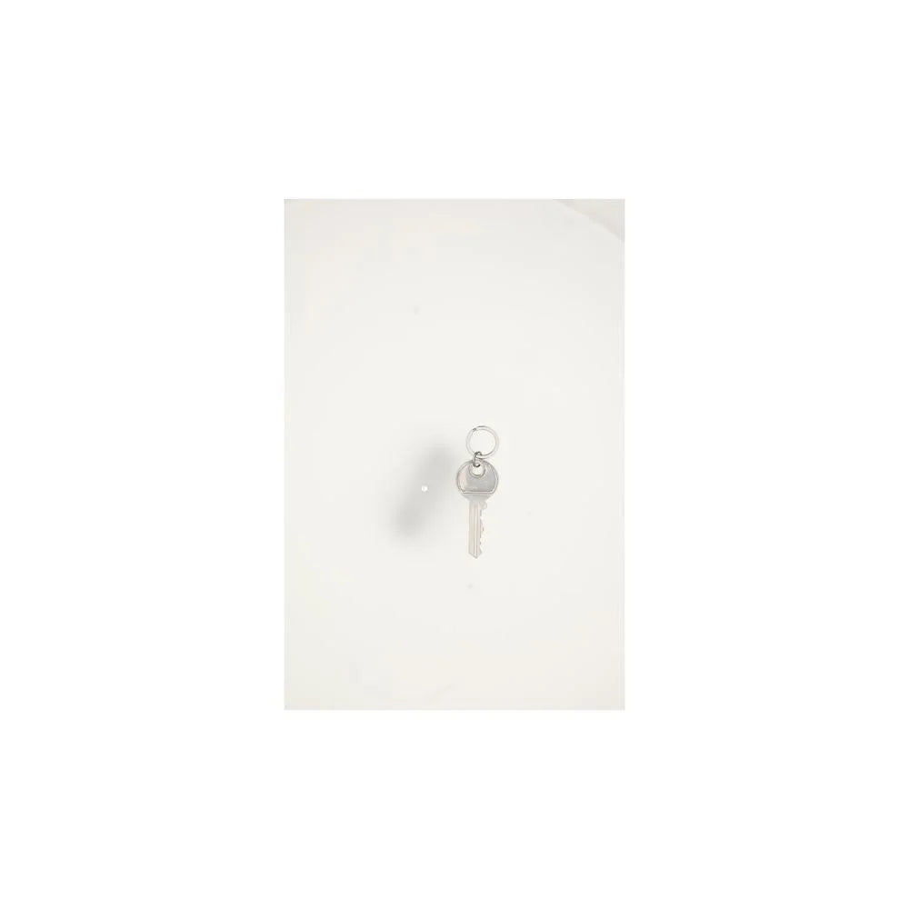 MM6 Silver Brass Keychain