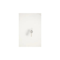 MM6 Silver Brass Keychain