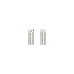 MM6 Silver Earrings - One Size
