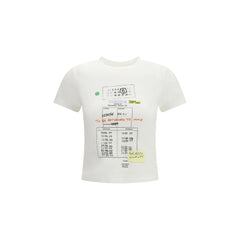 MM6 White Cotton T-Shirt