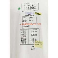 MM6 White Cotton T-Shirt