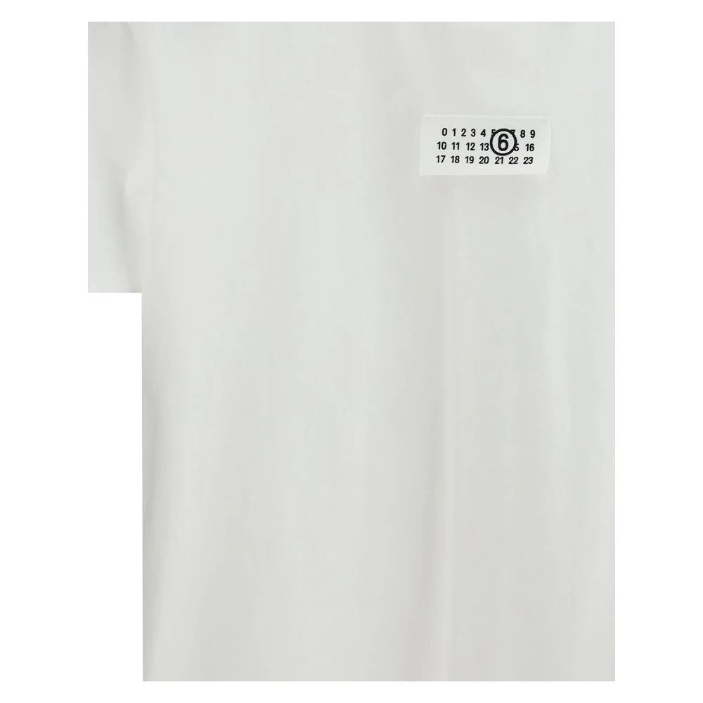MM6 White Cotton T-Shirt