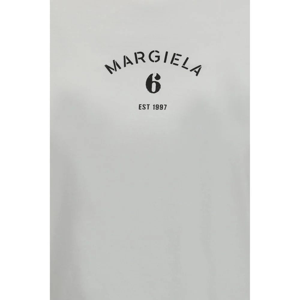 MM6 White Cotton T-Shirt