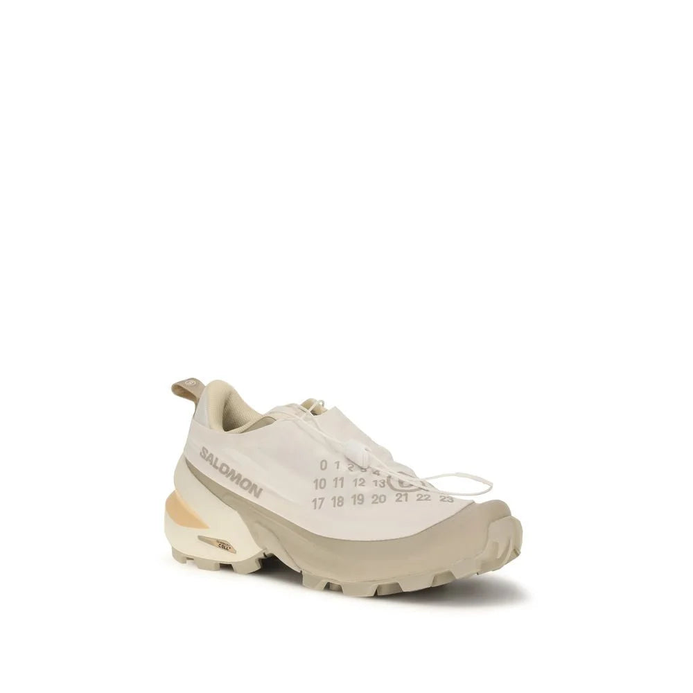 MM6 White Polyamide Athletic Sneakers