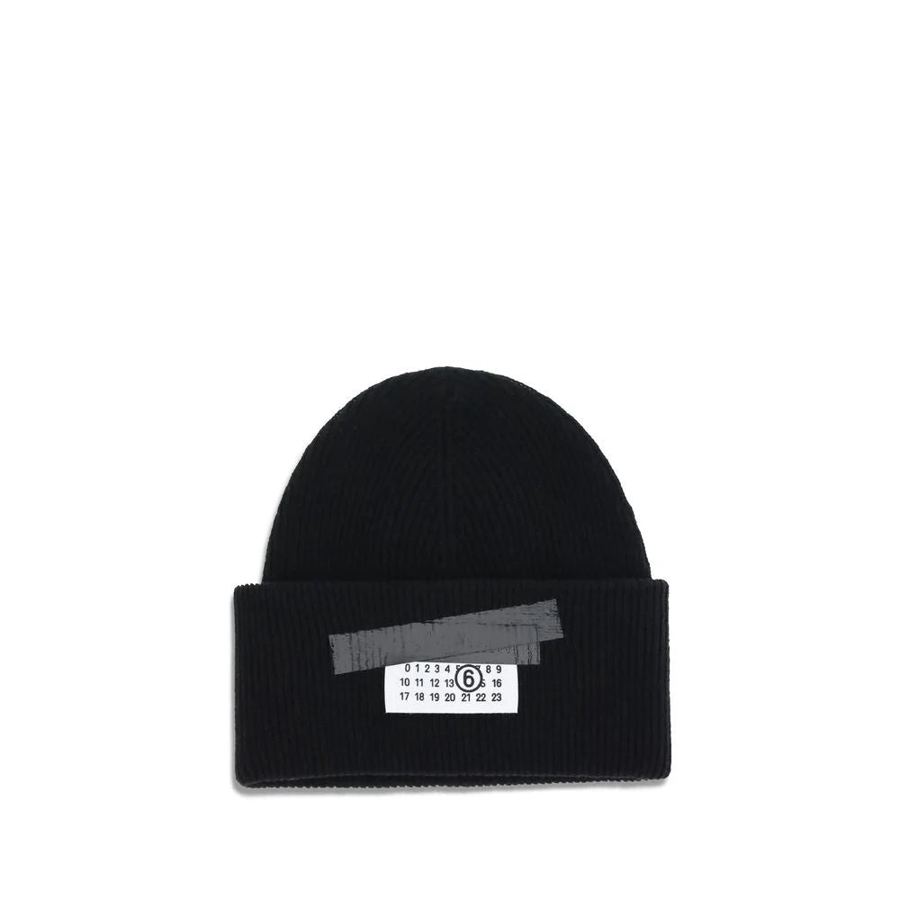 MM6 Wool-Blend Beanie - S - Beanies