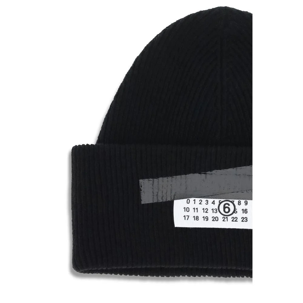 MM6 Wool-Blend Beanie - S - Beanies