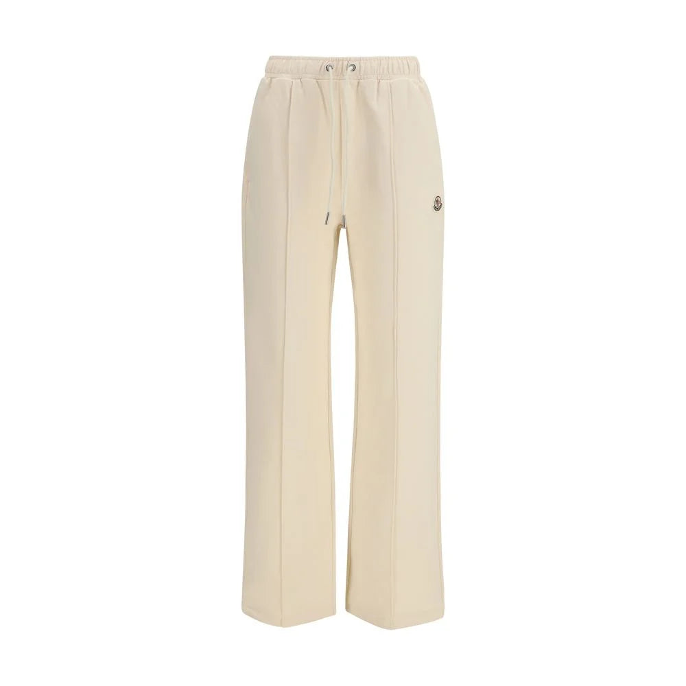 Moncler Beige Cotton Athletic Pants