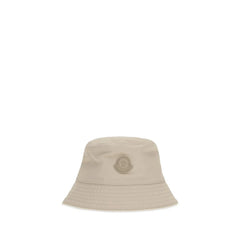 Moncler Beige Cotton Bucket Hat - M