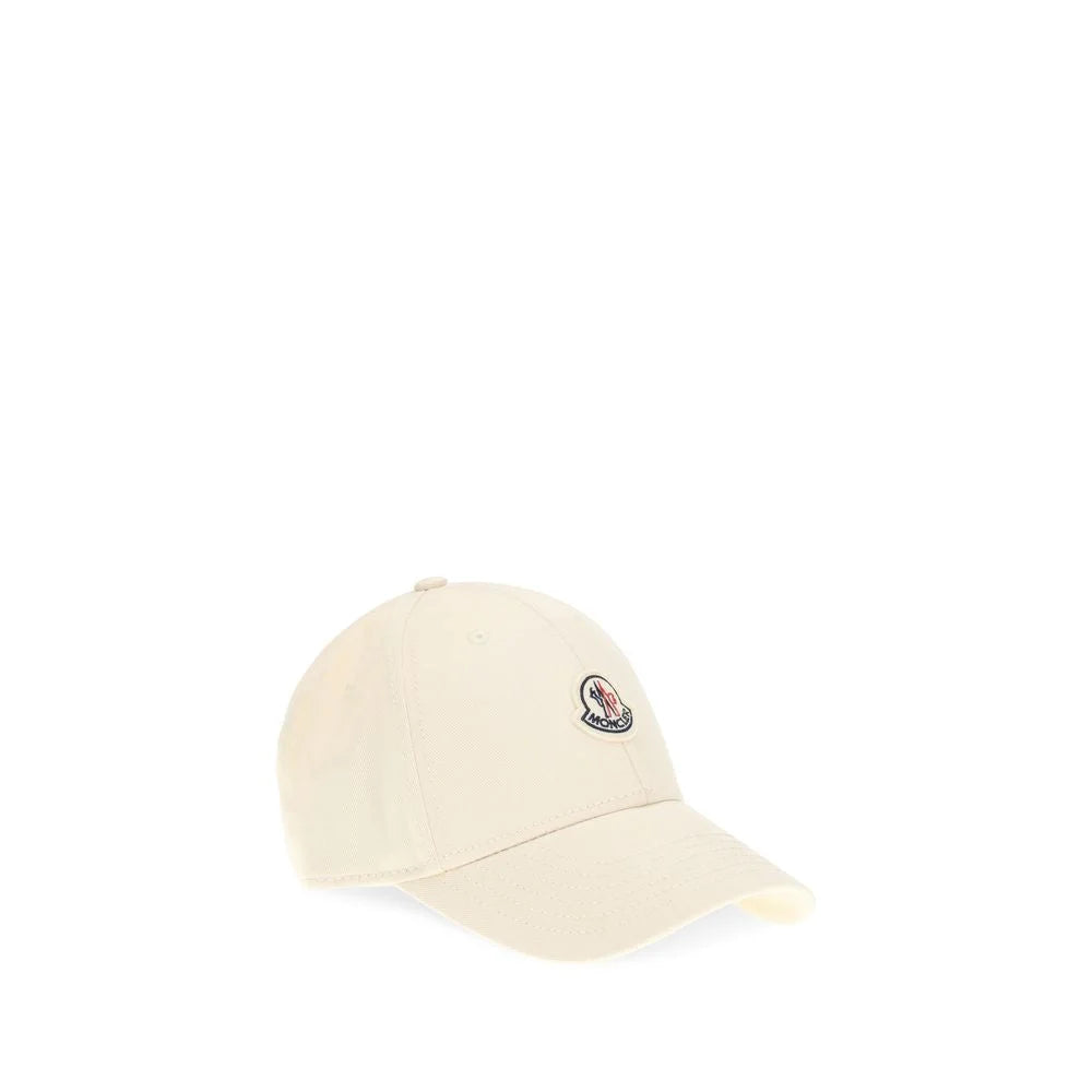 Moncler Beige Cotton Cap (Baseball Hat) - UNI