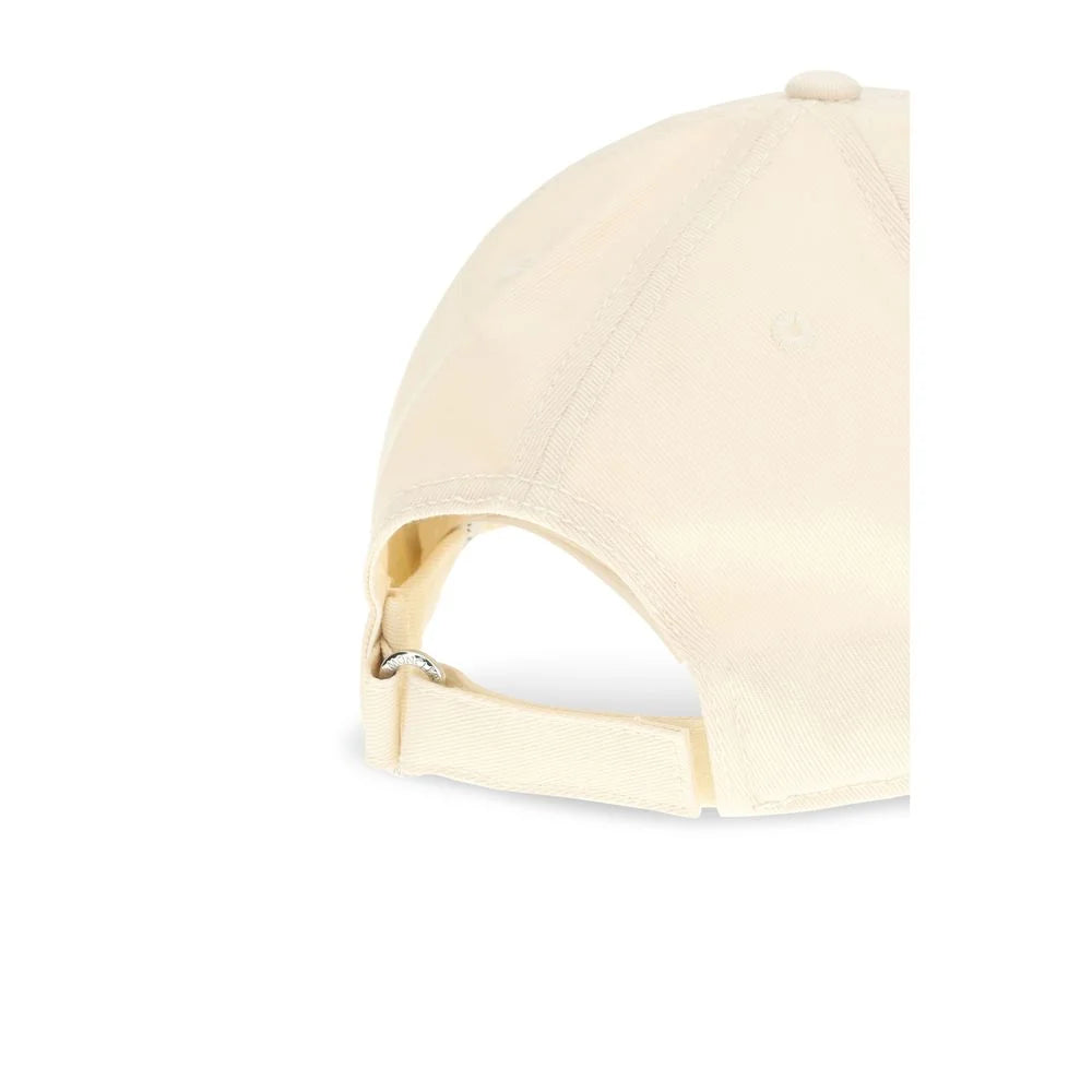 Moncler Beige Cotton Cap (Baseball Hat) - UNI