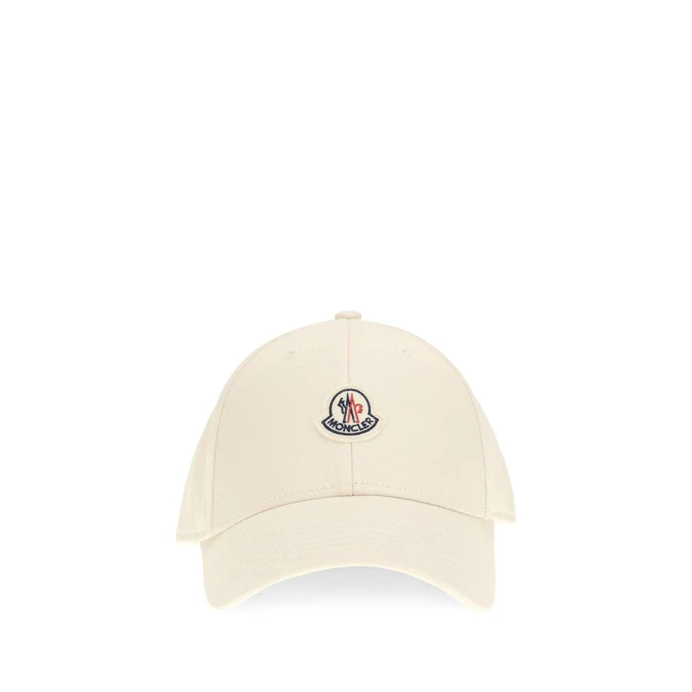 Moncler Beige Cotton Cap (Baseball Hat) - UNI