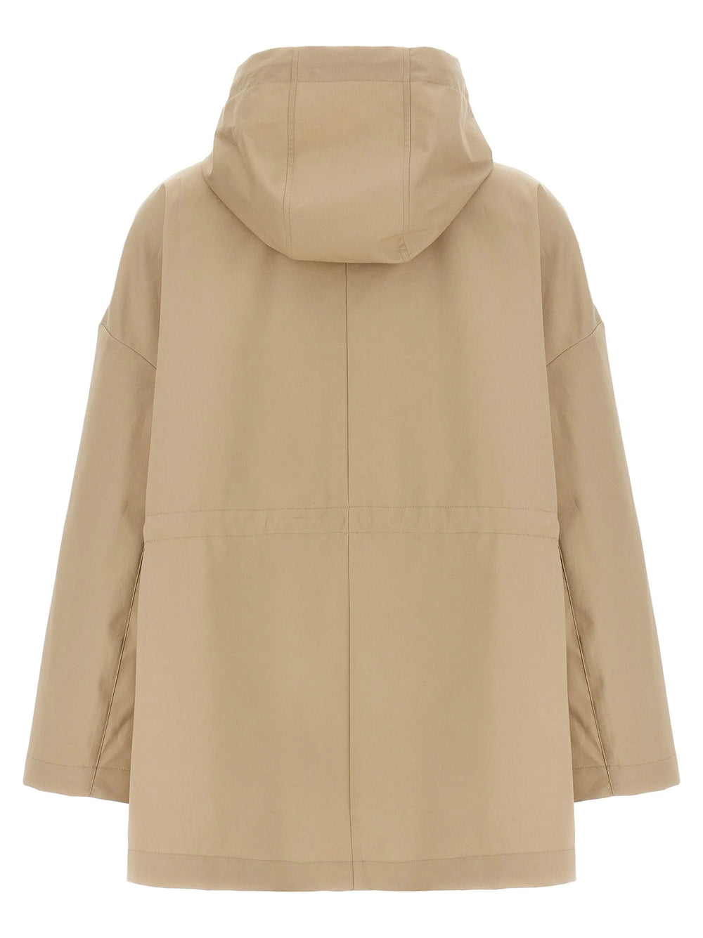 Moncler Beige Cotton Parka - 3