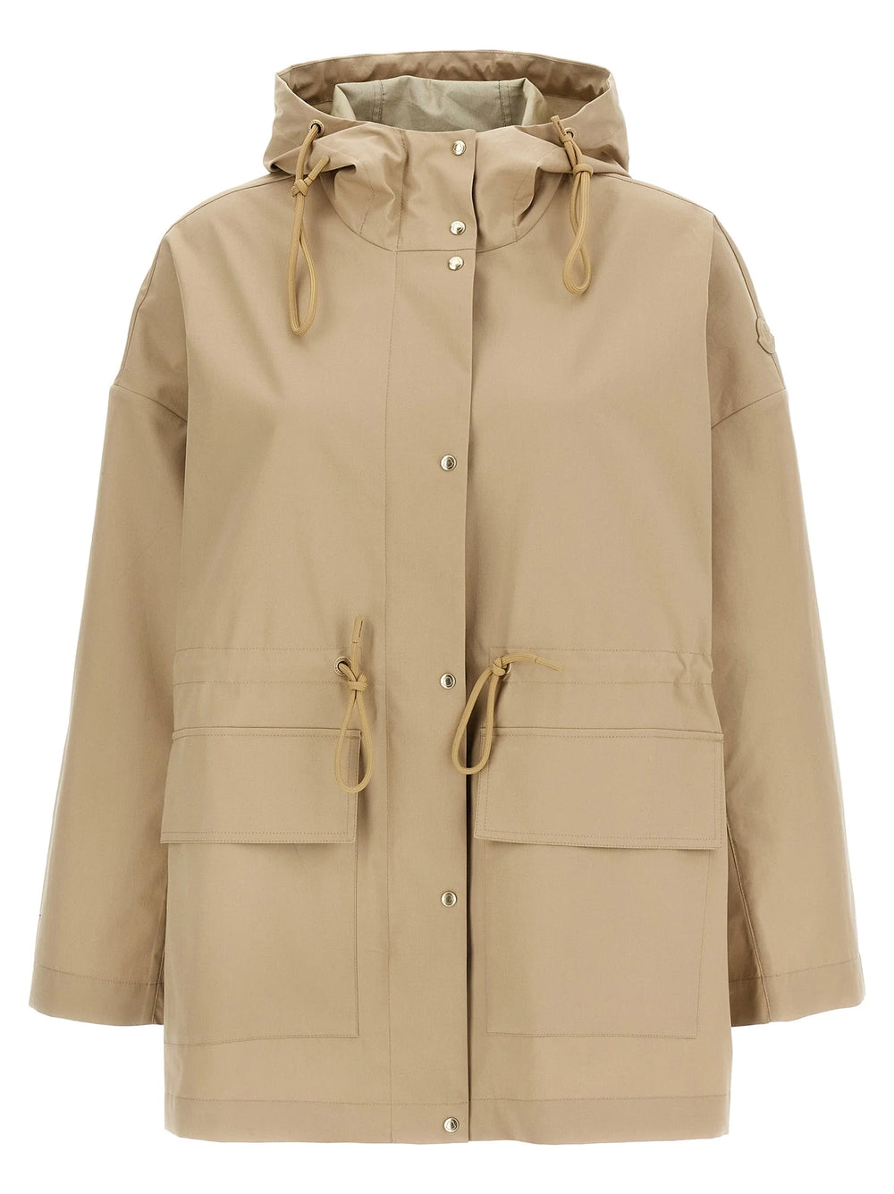 Moncler Beige Cotton Parka - 3