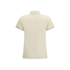 Moncler Beige Cotton Polo Shirt - XS