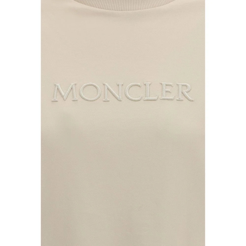 Moncler Beige Cotton Sweatshirt