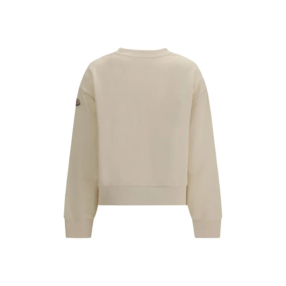 Moncler Beige Cotton Sweatshirt