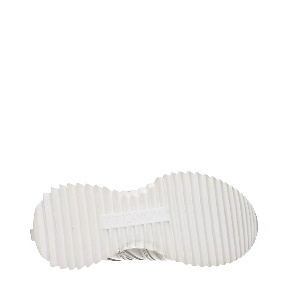 Moncler Beige Leather Low Top Sneakers - EU36/US6