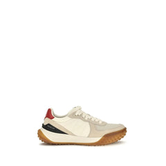 Moncler Beige Polyamide Athletic Sneakers