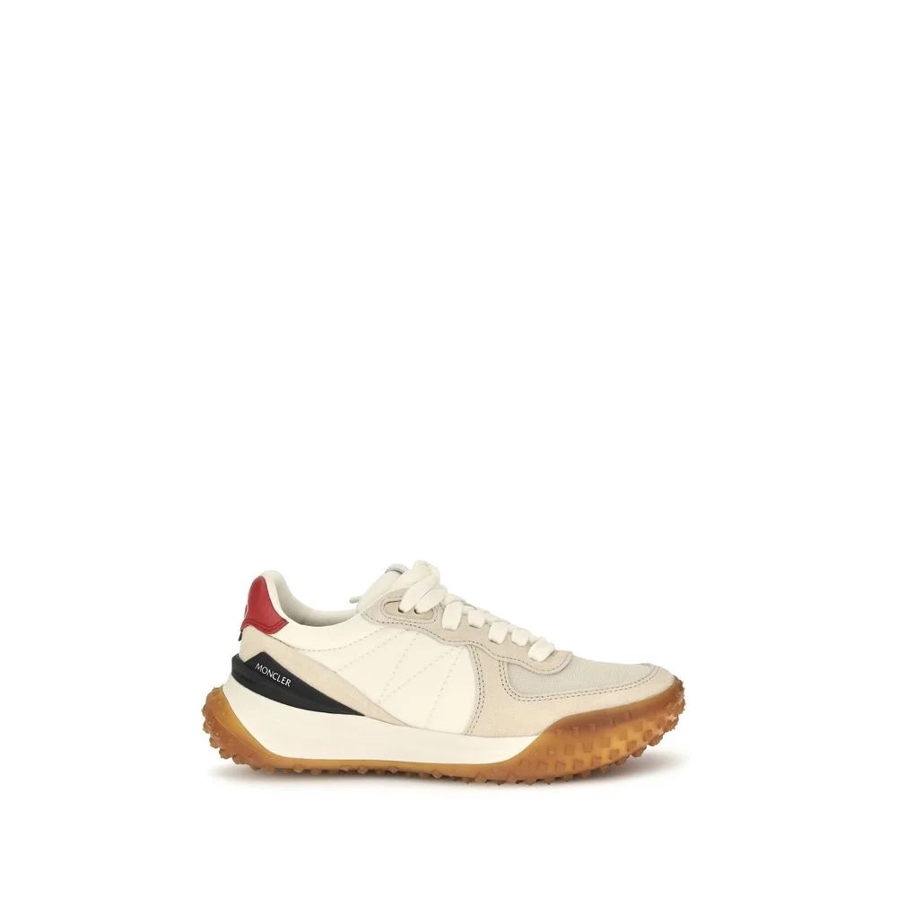 Scarpe da ginnastica Moncler beige in poliammide