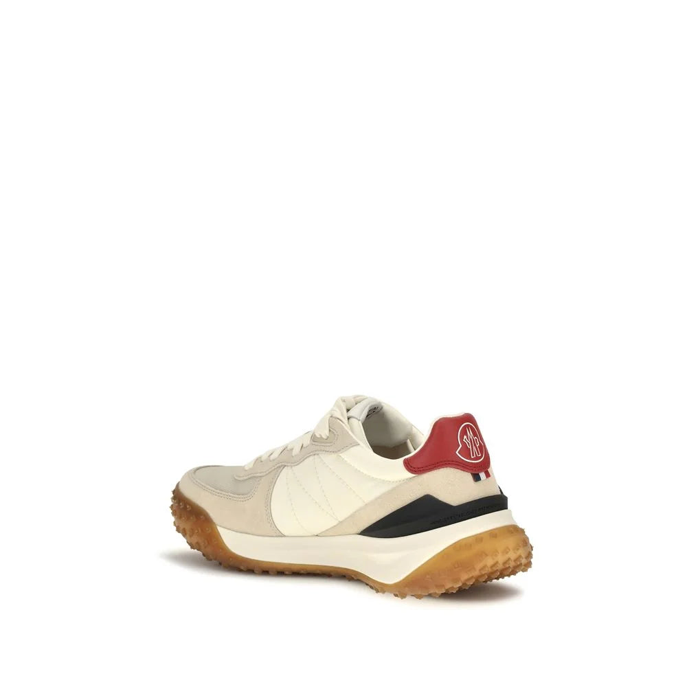 Moncler Beige Polyamide Athletic Sneakers