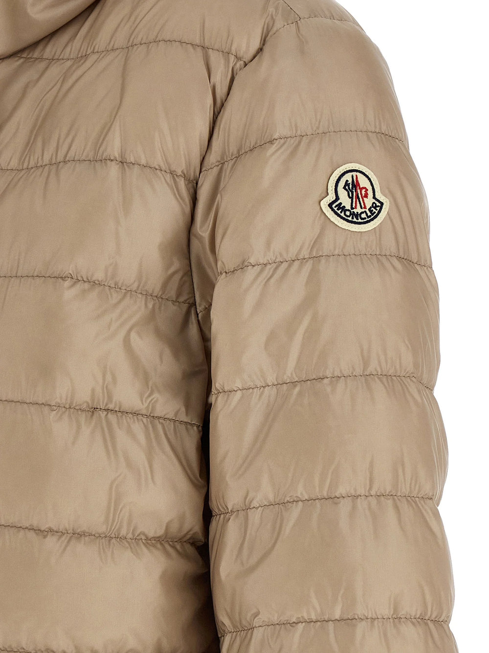 Moncler Beige Polyamide Full-Length Jacket