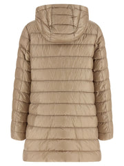 Moncler Beige Polyamide Full-Length Jacket