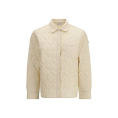 Moncler Beige Polyamide Full-Length Jacket - IT38 | S
