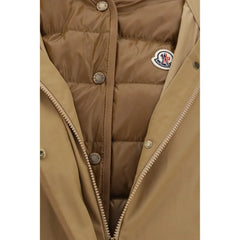 Moncler Beige Polyamide Shell Jacket - 0/XS