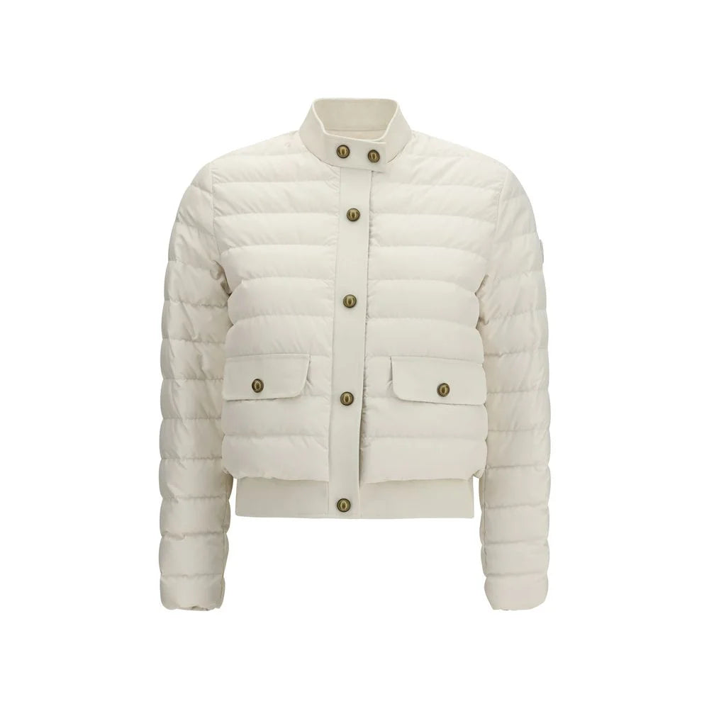 Moncler Beige Polyester Coat - 2