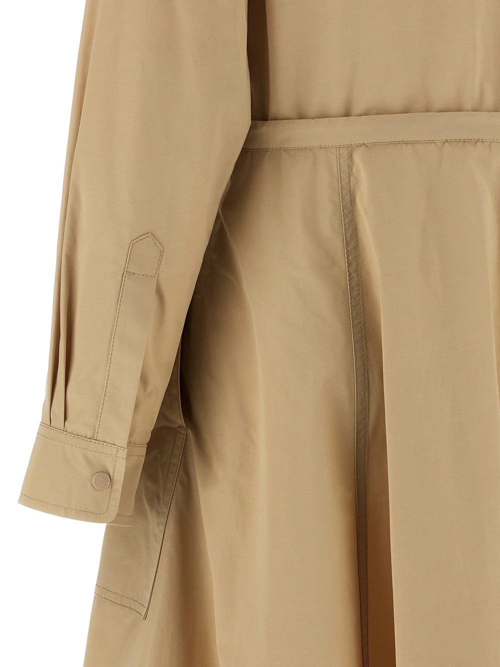 Moncler Beige Polyester Long Dress