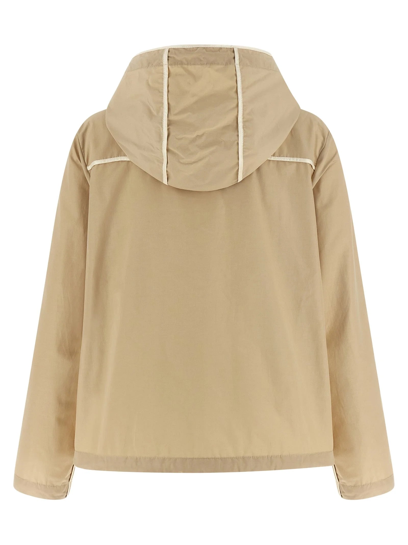 Moncler Beige Polyester Shell Jacket - 2