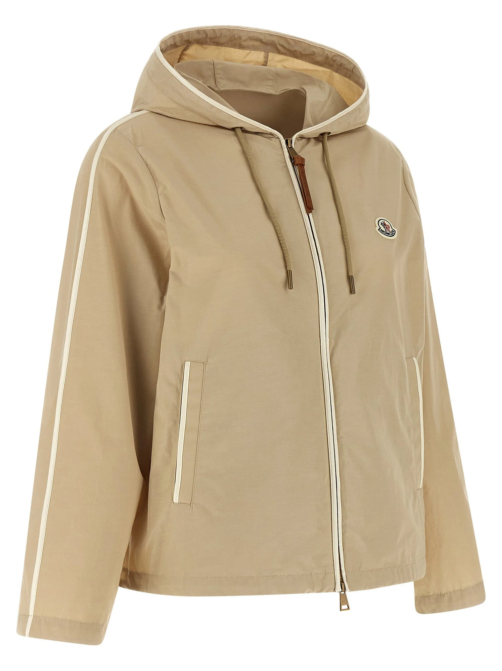 Moncler Beige Polyester Shell Jacket - 2