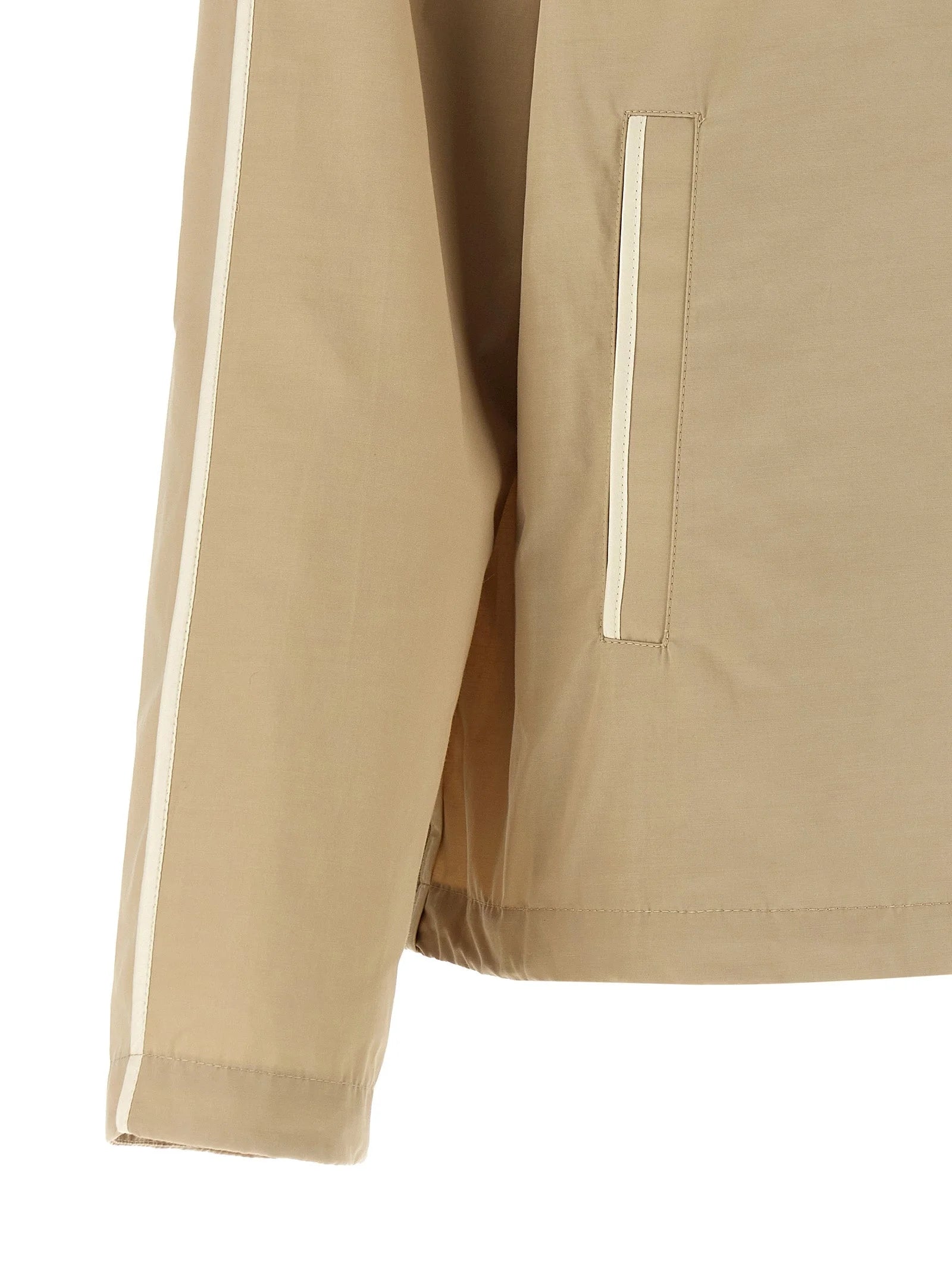 Moncler Beige Polyester Shell Jacket - 2