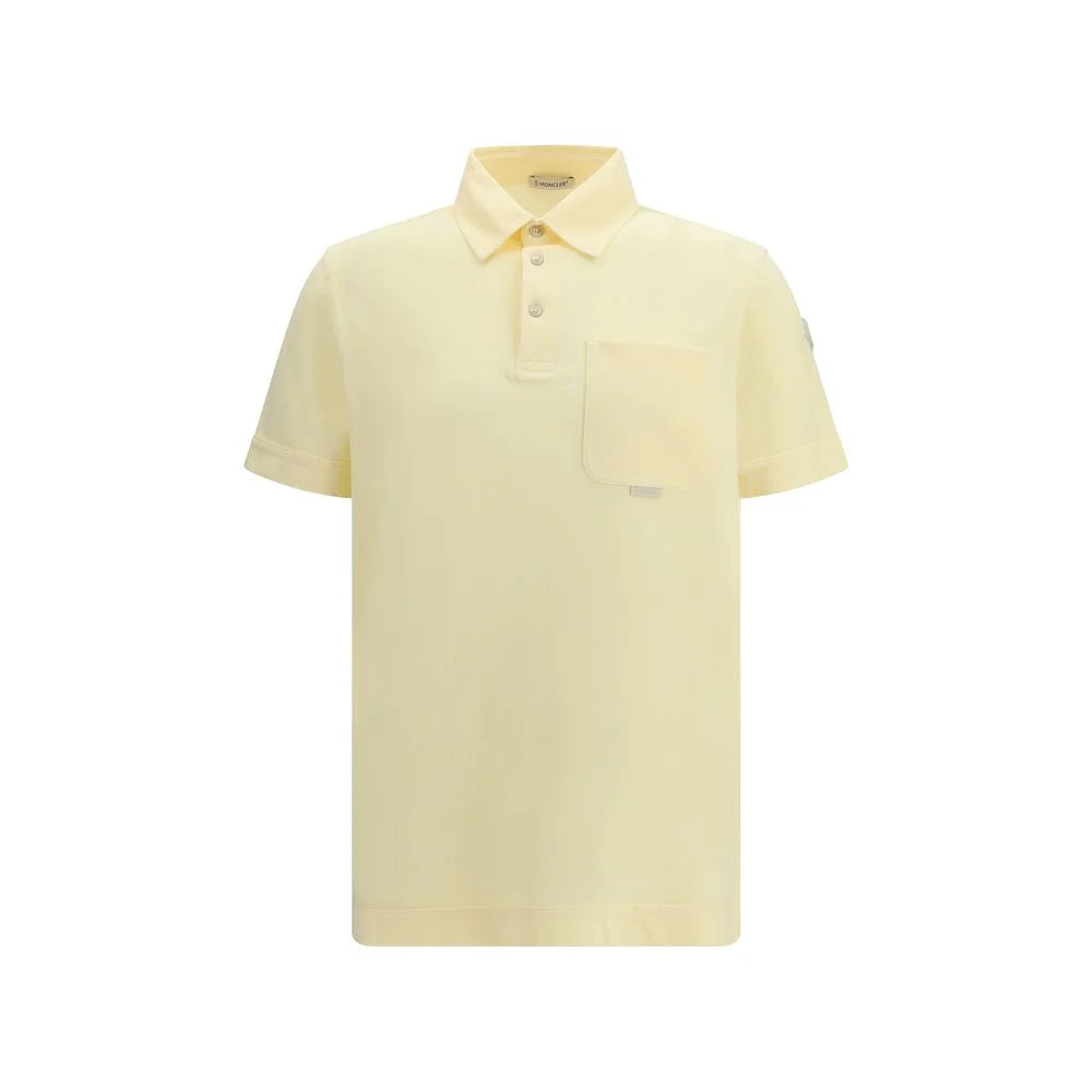 Moncler Bicolor Cotton Polo Shirt - Polos