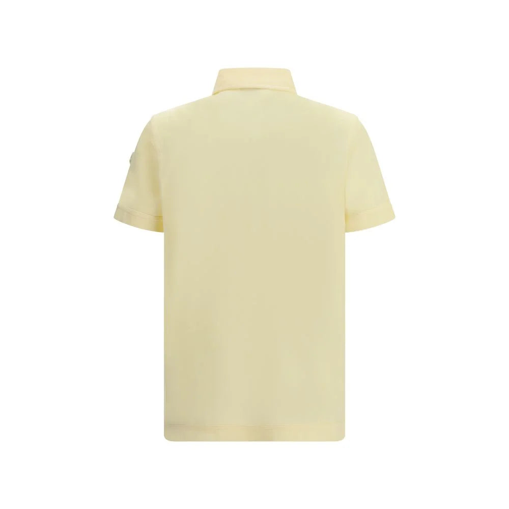 Moncler Bicolor Cotton Polo Shirt - Polos