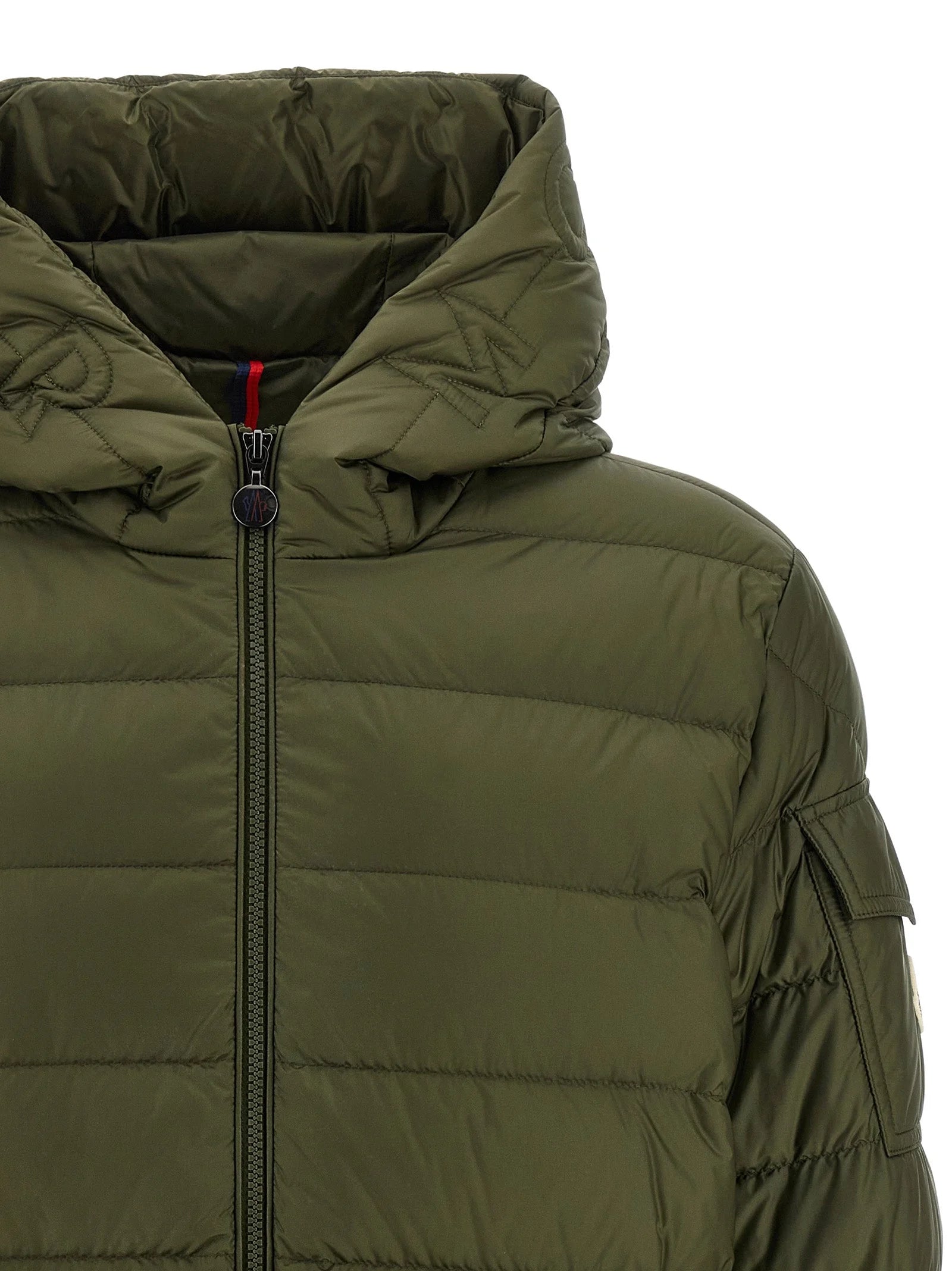 Moncler Bicolor Polyamide Full-Length Jacket - 5