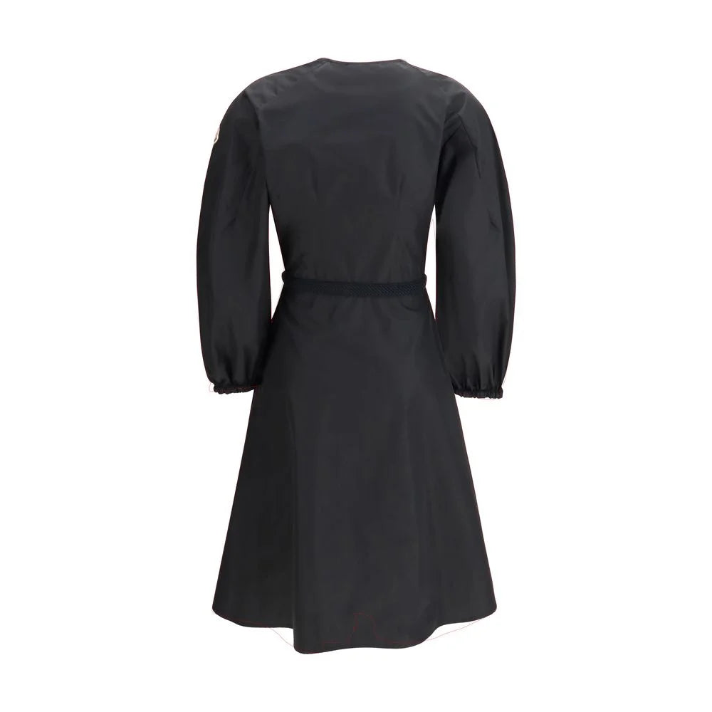 Moncler Black Cotton Casual Dress