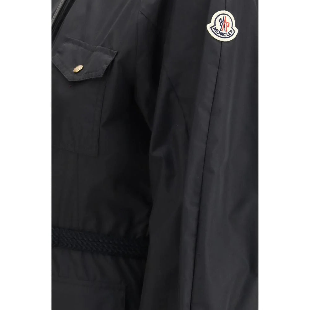 Moncler Black Cotton Casual Dress
