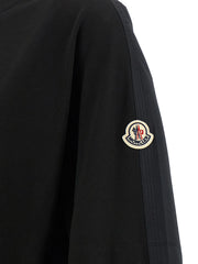 Moncler Black Cotton Short Dress
