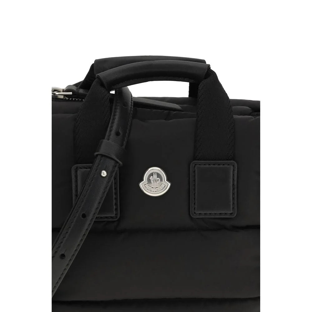 Moncler Black Goose Down Shoulder Bag