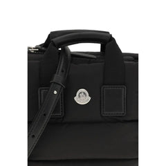 Moncler Black Goose Down Shoulder Bag