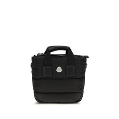 Moncler Black Goose Down Shoulder Bag