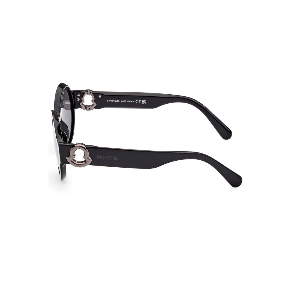 Moncler Black Pantograph Sunglass - Sunglasses