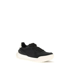 Moncler Black Polyamide Athletic Sneakers