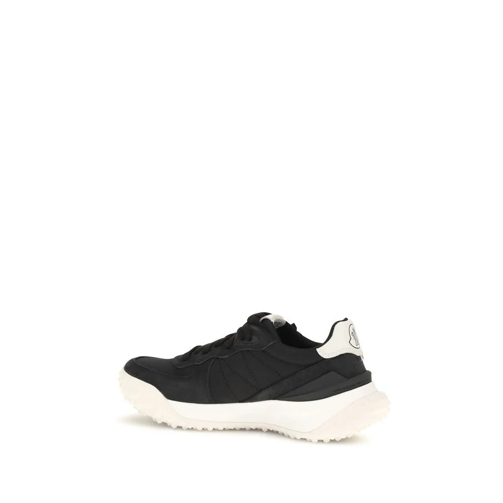 Moncler Black Polyamide Athletic Sneakers