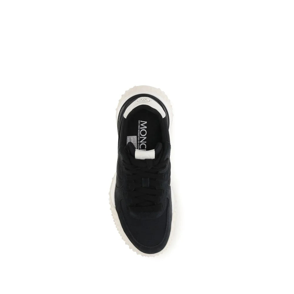 Moncler Black Polyamide Athletic Sneakers