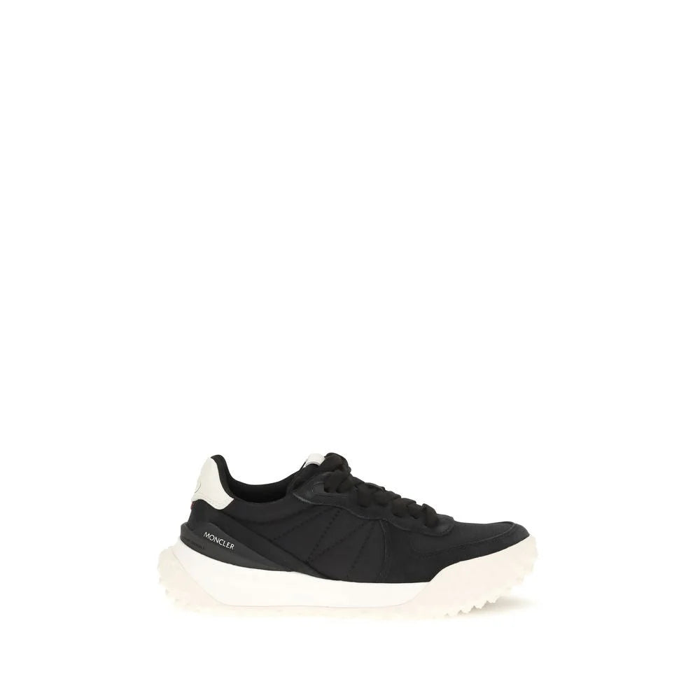Moncler Black Polyamide Athletic Sneakers