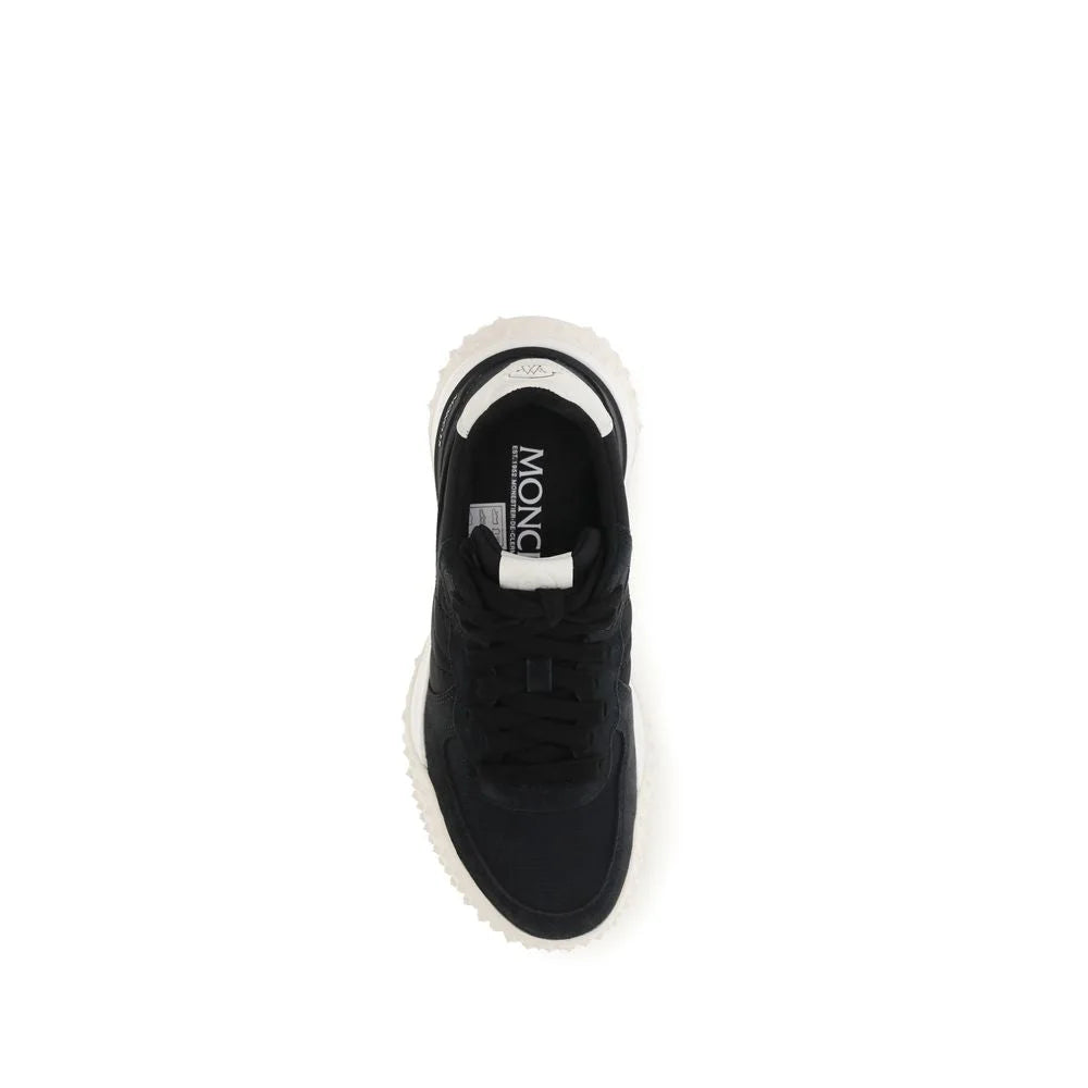 Moncler Black Polyamide Athletic Sneakers