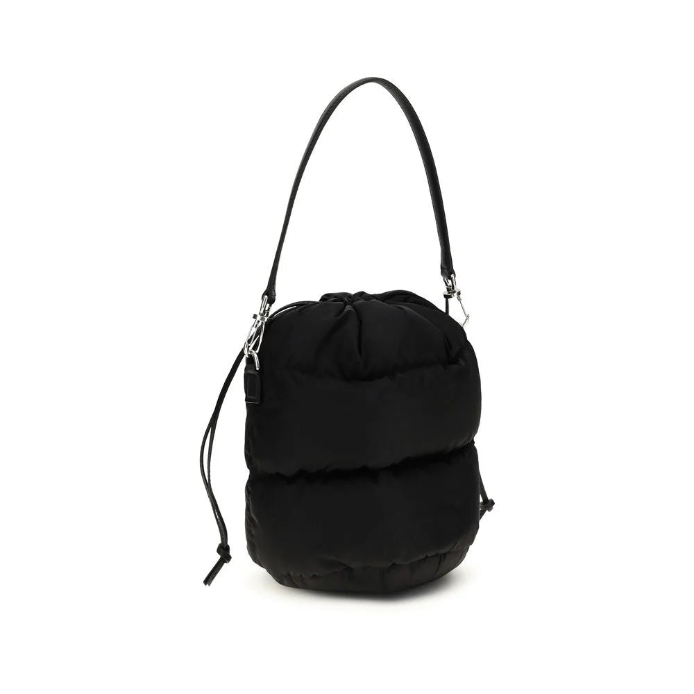 Moncler Black Polyamide Backet Bag