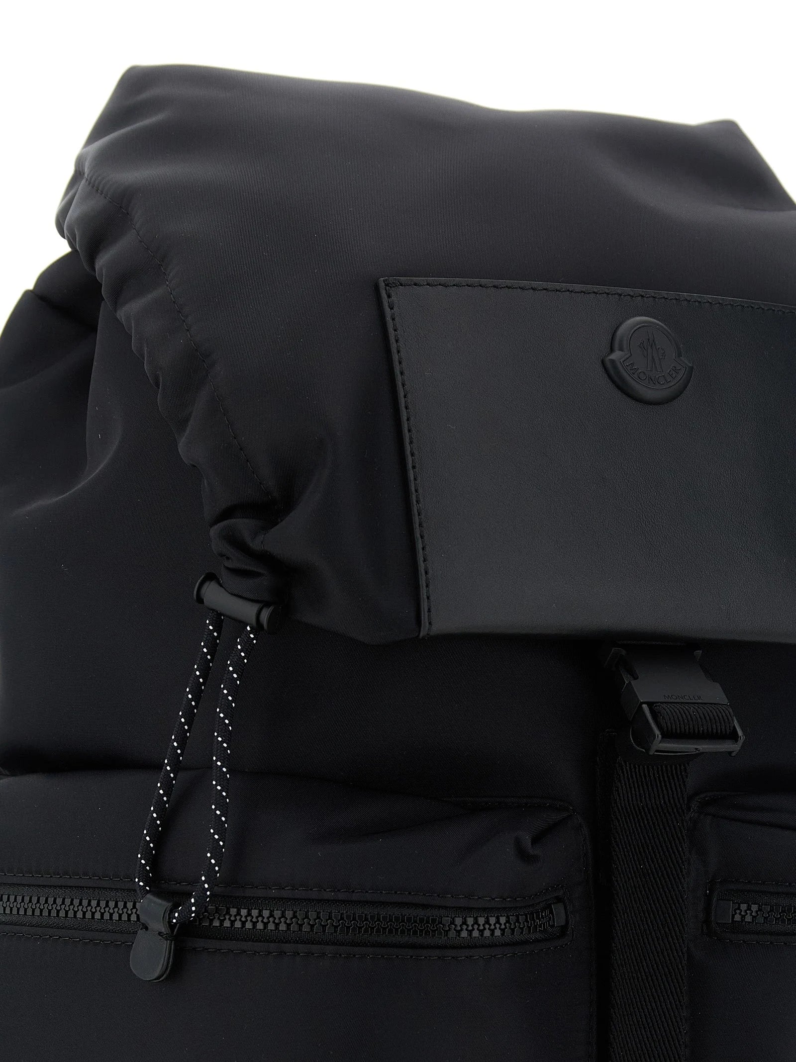 Moncler Black Polyamide Backpack